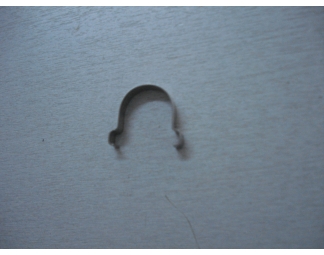 ΜΕΤΑΛΛΙΚΟ ΠΙΑΣΤΡΑΚΙ ΠΡΕΣΑΣ WIGAM TNT 274 (08055025)