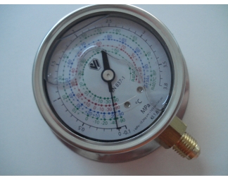 OIL FILED HP GAUGE 1/4 FLARE 
